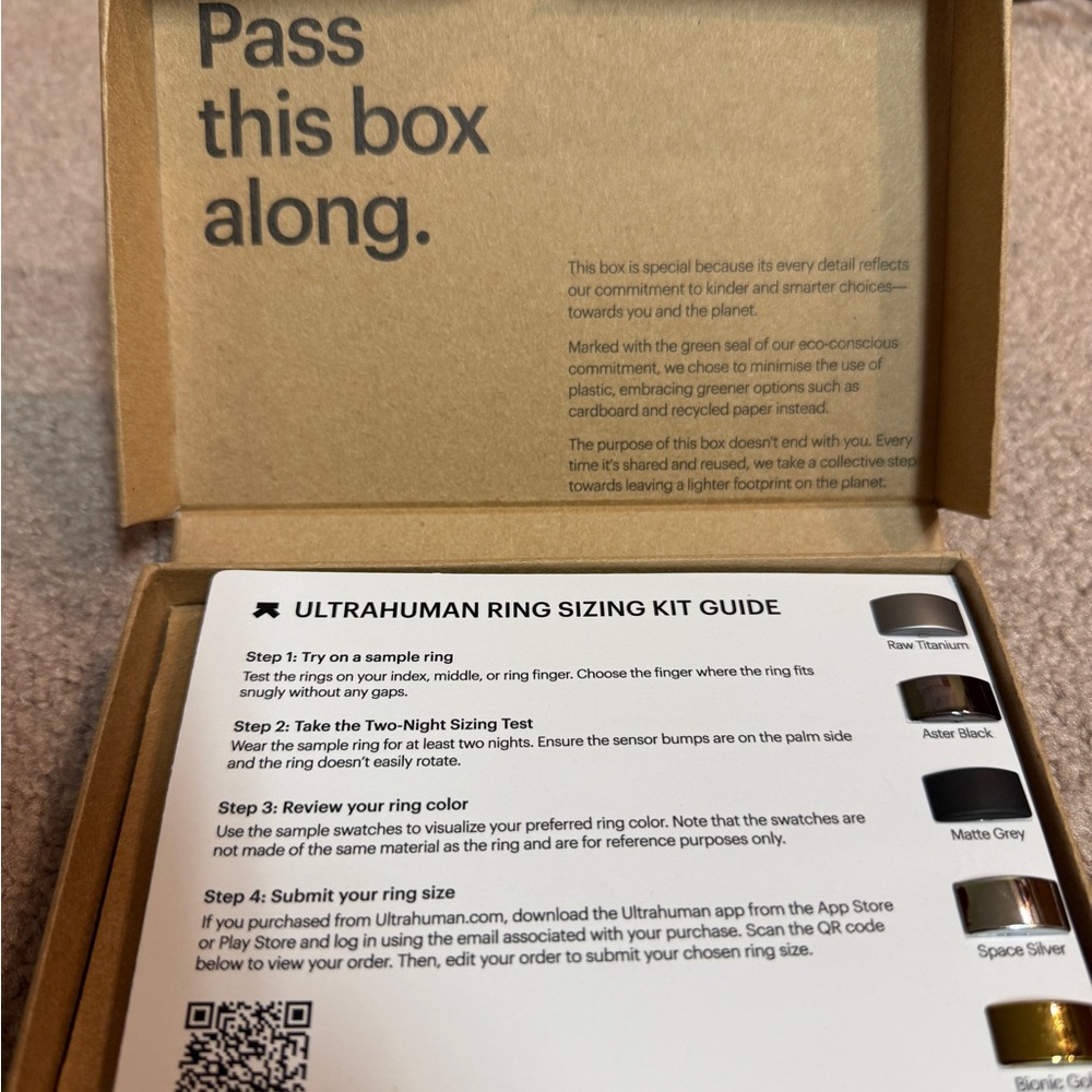 Ultrahuman Ring Sizing Kit